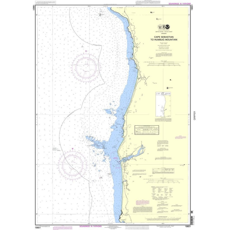 NOAA - 18601 - Cape Sebastian to Humbug Mountain