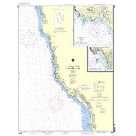 NOAA - 18602 - Pyramid Point to Cape Sebastian - Chetco Cove - Hunters Cove