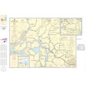 NOAA - 18661SC - Sacramento and San Joaquin Rivers - Old River, Middle River and - San Joaquin River extension - Sherman Island