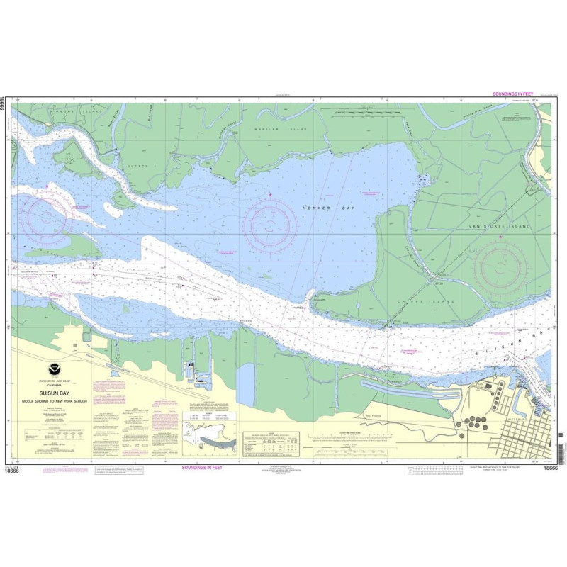 NOAA - 18666 - Suisun Bay - Middle Ground to New York Slough