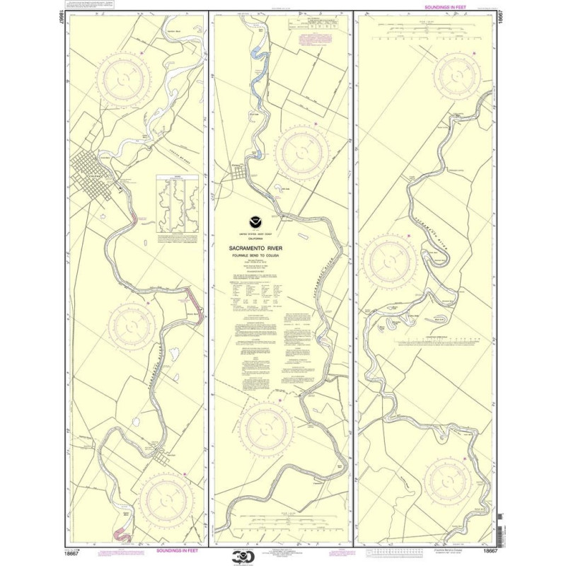 NOAA - 18667 - Sacramento River - Fourmile Bend to Colusa