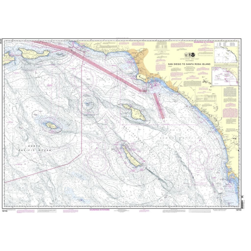 NOAA - 18740 - San Diego to Santa Rosa Island