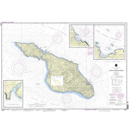 NOAA - 18757 - Santa Catalina Island - Avalon Bay - Catalina Harbor - Isthmus Cove NOAA - 18757 - Santa Catalina Island - Avalon Bay - Catalina Harbor - Isthmus Cove