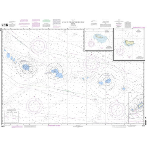 NOAA - 19016 - Niihau to French Frigate Shoals - Necker Island - Nihoa NOAA - 19016 - Niihau to French Frigate Shoals - Necker Island - Nihoa