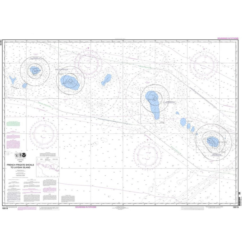 NOAA - 19019 - French Frigate Shoals to Laysan Island
