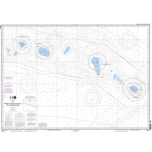 NOAA - 19019 - French Frigate Shoals to Laysan Island NOAA - 19019 - French Frigate Shoals to Laysan Island