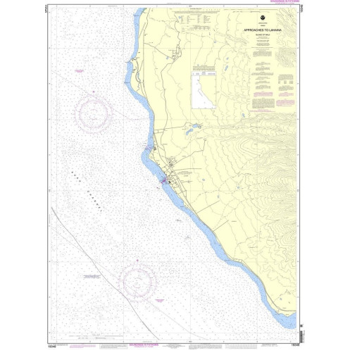 NOAA - 19348 - Approaches to Lahaina Island of Maui