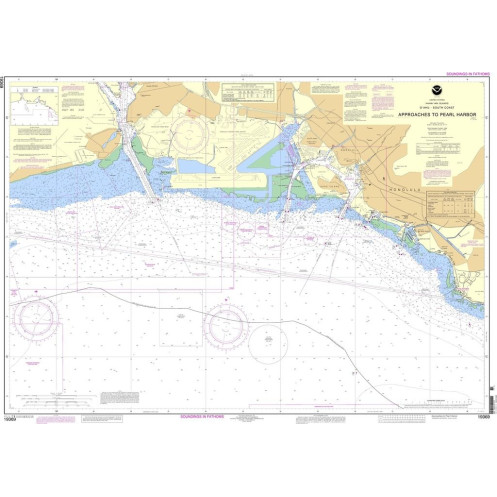 NOAA - 19369 - South Coast of O‘ahu - Approaches to Pearl Harbor