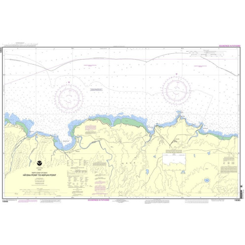 NOAA - 19385 - North Coast of Kauai - Haena Point to Kepuhi Point