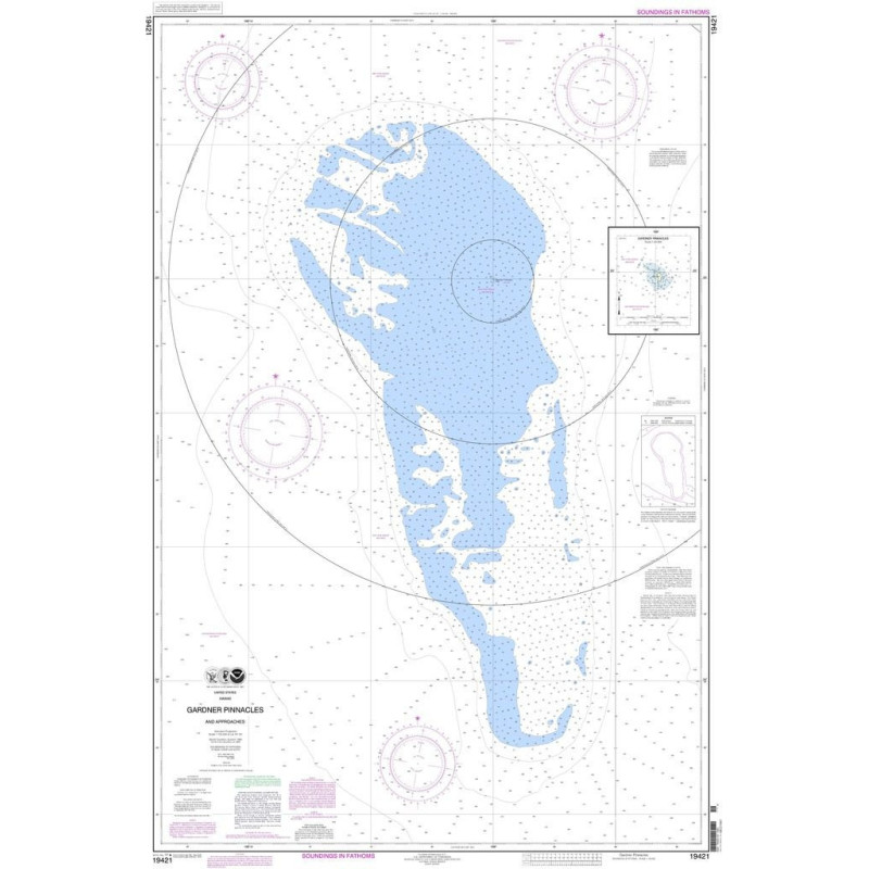 NOAA - 19421 - Gardner Pinnacles and Approaches - Gardner Pinnacles