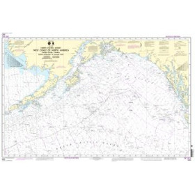 NOAA - 500 - West Coast Of North America - Dixon Entrance To Unimak Pass - INT-810 West Coast Of North America - Dixon Entrance