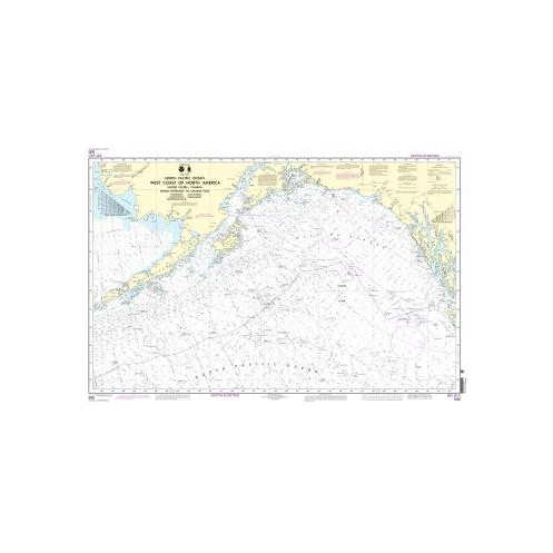 NOAA - 500 - West Coast Of North America - Dixon Entrance To Unimak Pass - INT-810 West Coast Of North America - Dixon Entrance
