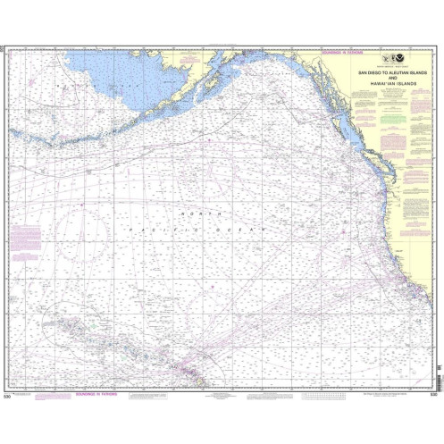 NOAA - 530 - San Diego to Aleutian Islands and - Hawaiian Islands NOAA - 530 - San Diego to Aleutian Islands and - Hawaiian Islands