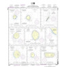 Carte marine NOAA - 81086 - Plans des Îles Mariannes (système métrique) - Mouillage d'Agrihan - Agrihan - Île Anatahan - Île A