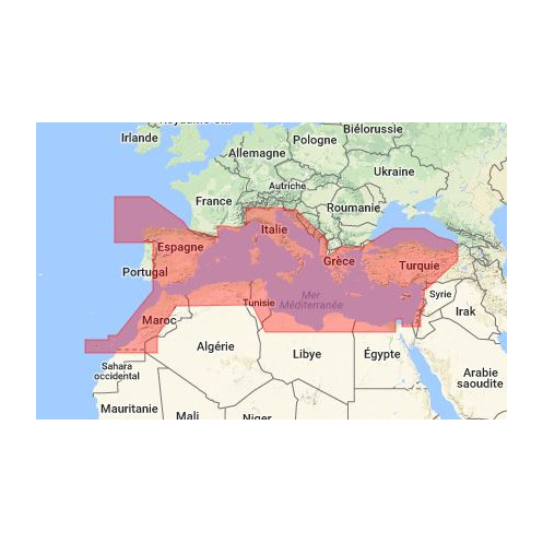 Livechart - Méditerranée (Espagne + France Méd. + Croatie + Italie + Grèce + Turquie + Malte)