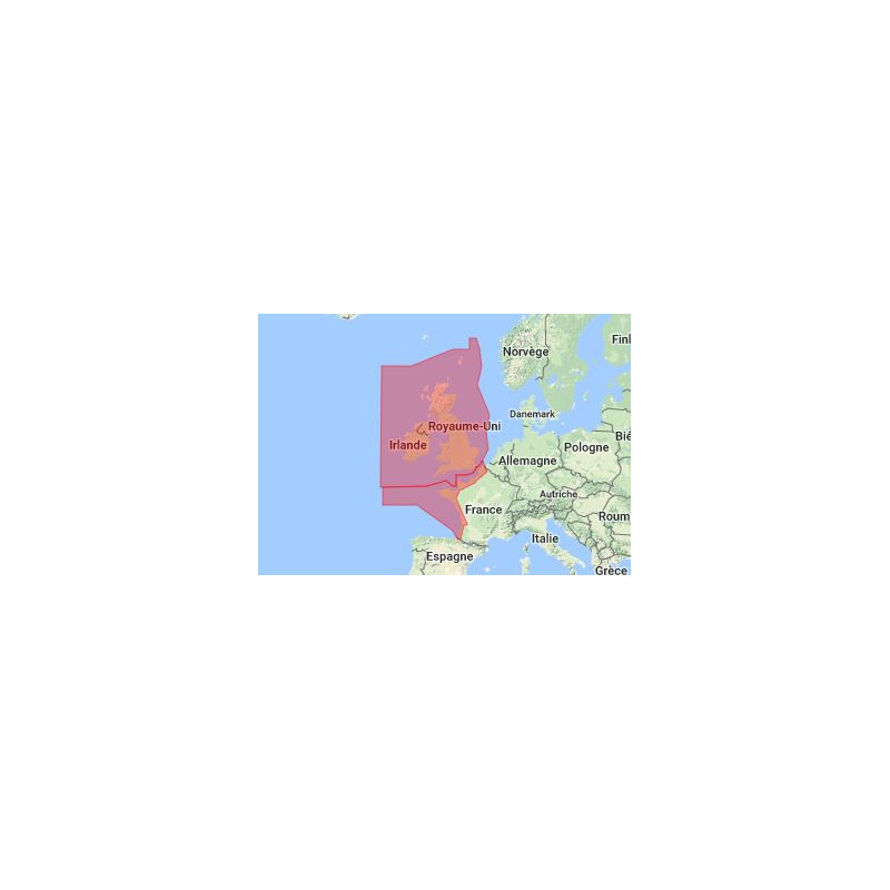 Livechart - France Nord (Manche et Atlantique) + Royaume-Uni / Irlande