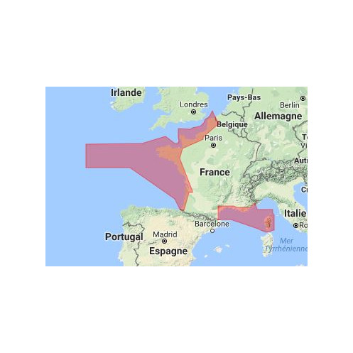 Livechart - France entière (Atlantique + Manche + Méditerranée)