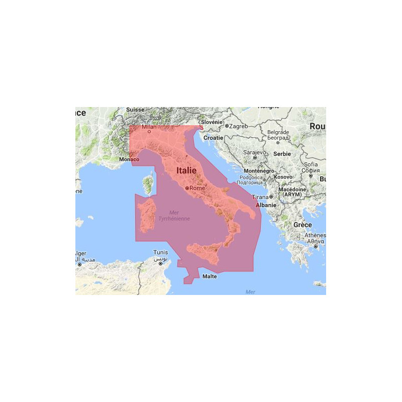 Livechart - Italie (Sardaigne et Sicile incluses)