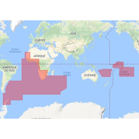 Livechart - Atlantique sud - Afrique de l'Ouest