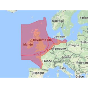 Livechart - Europe Nord-ouest (Allemagne + Royaume-Uni / Irlande + Pays-Bas + Belgique + France)