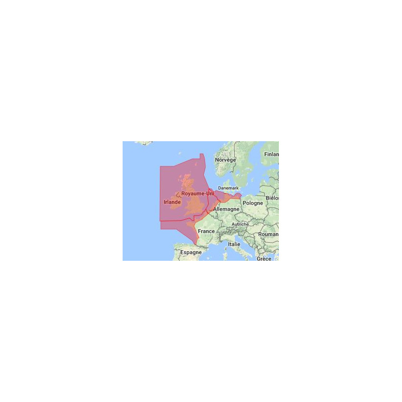Livechart - Europe Nord-ouest (Allemagne + Royaume-Uni / Irlande + Pays-Bas + Belgique + France)
