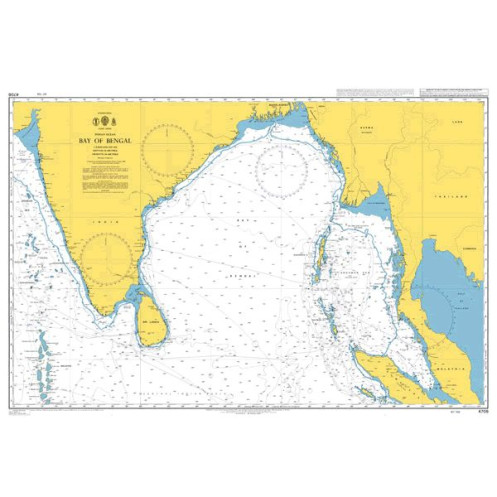 Admiralty Raster ARCS - 4706 - Bay of Bengal