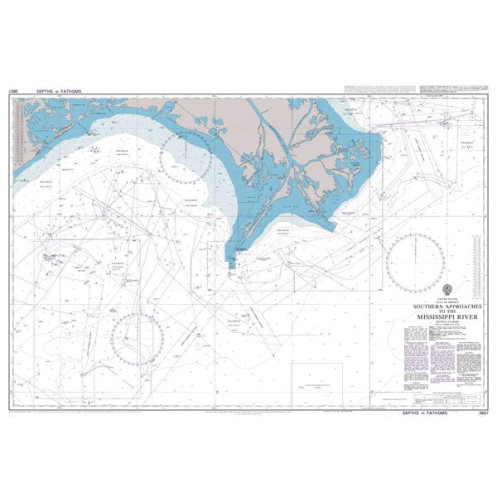 Admiralty Raster ARCS - 3857 - Southern Approaches to the Mississippi River