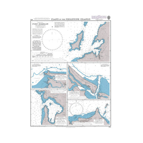 Admiralty Raster ARCS - 972 - Plans in the Philippine Islands