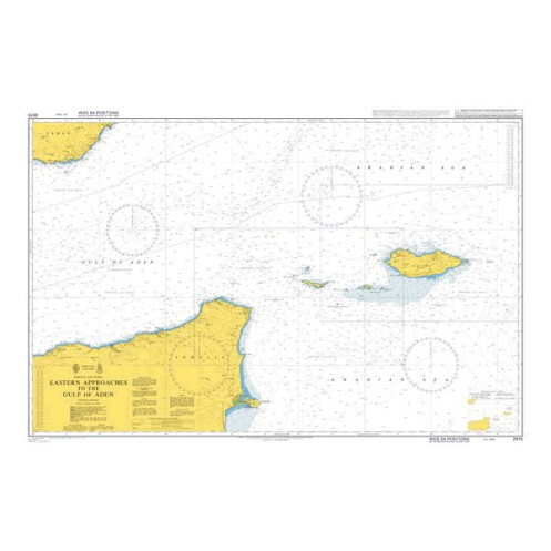 Admiralty Raster Géotiff - 2970 - Eastern Approaches to the Gulf of Aden