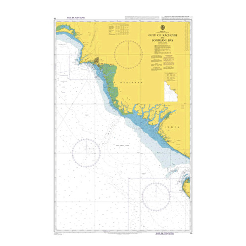 Admiralty Raster Geotiff - 39 - Gulf of Kachchh to Sonmiani Bay
