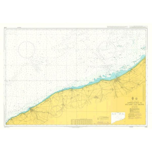 Admiralty Raster Geotiff - 2148 - Approaches to Fecamp and Dieppe