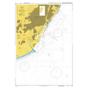 Admiralty Raster Geotiff - 1196 - Approaches to Barcelona