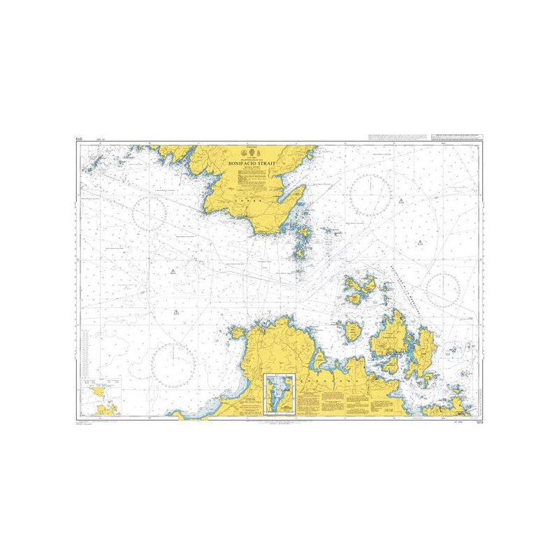 Admiralty Raster Geotiff - 1213 - Bonifacio Strait
