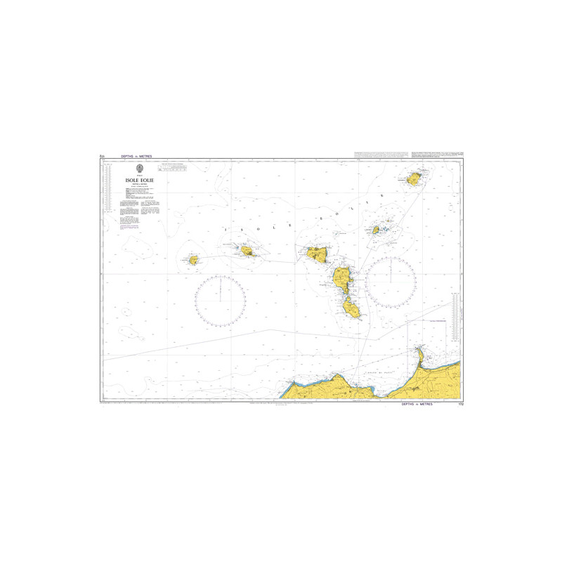 Admiralty Raster Géotiff - 172 - Isole Eolie