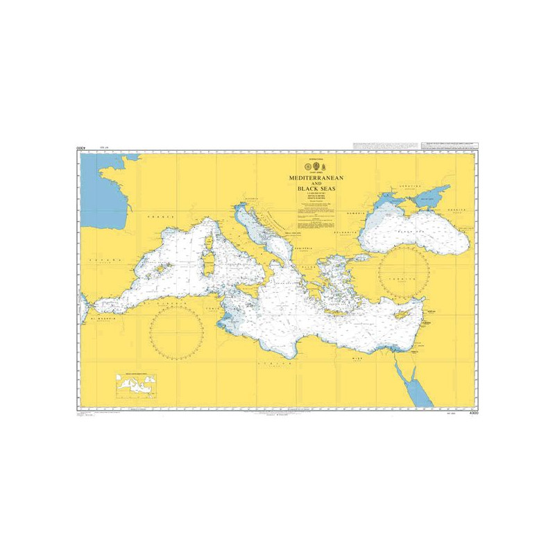 Admiralty Raster Geotiff - 4300 - Mediterranean and Black Seas