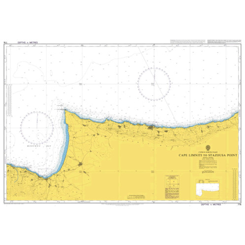 Admiralty Raster Géotiff - 776 - Cape Limniti to Stazousa Point