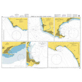 Admiralty Raster Geotiff - 906 - Ports on the West Coast of Italy