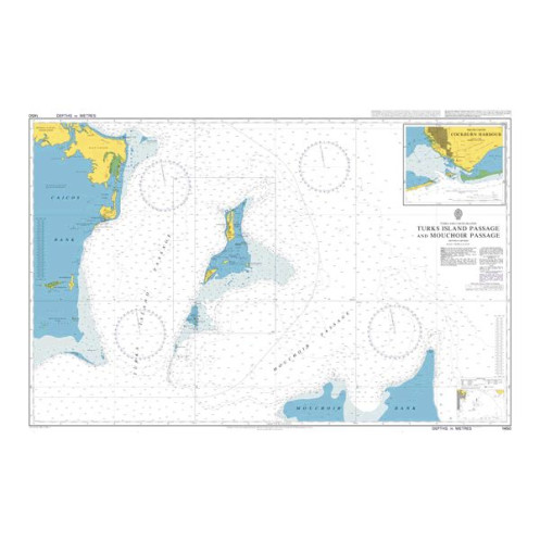 Admiralty Raster Géotiff - 1450 - Turks Island Passage and Mouchoir Passage