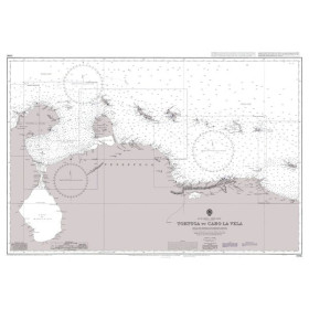 Admiralty Raster Géotiff - 1966 - Carupano to Punta Gallinas including Isla de Aves