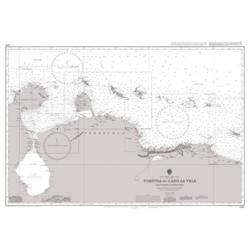 Admiralty Raster Geotiff - 1966 - Carupano to Punta Gallinas including Isla de Aves