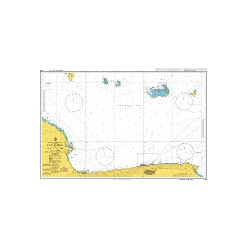 Admiralty Raster Geotiff - 2192 - Cabo Codera to Punta Aguide including the Outlying Islands