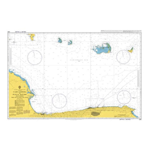 Admiralty Raster Geotiff - 2192 - Cabo Codera to Punta Aguide including the Outlying Islands