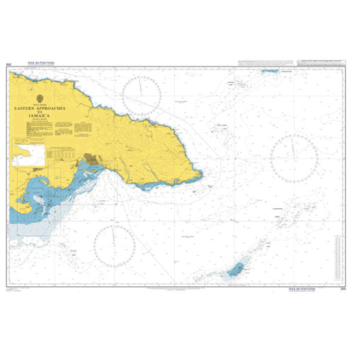 Admiralty Raster Geotiff - 255 - Eastern Approaches to Jamaica