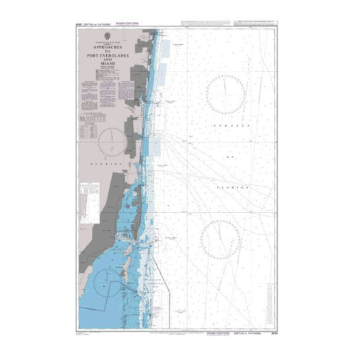 Admiralty Raster Geotiff - 3699 - Approaches to Port Everglades and Miami