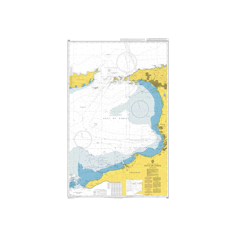 Admiralty Raster Geotiff - 483 - Gulf of Paria