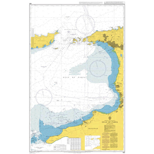 Admiralty Raster Géotiff - 483 - Gulf of Paria