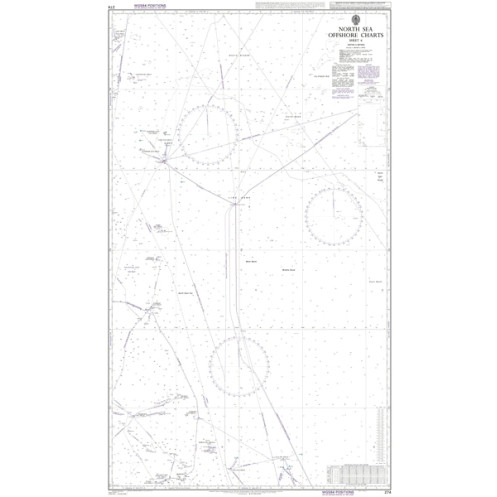 Admiralty Raster Géotiff - 274 - North Sea Offshore Charts Sheet 6