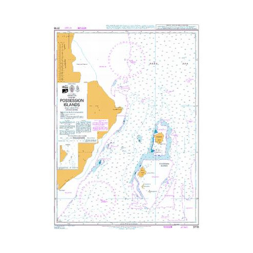 Admiralty Raster Geotiff - 3716 - Possession Islands