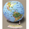 Globe gonflable Animaux Quiz 30 cm