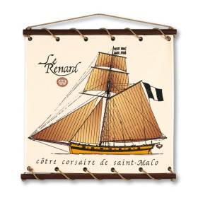 Toile tendue coton le Renard
